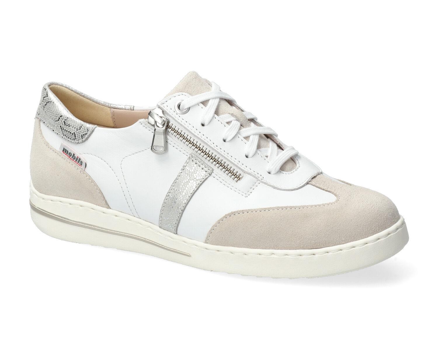 lacets femme modèle Gaia Blanc casse - Mephisto